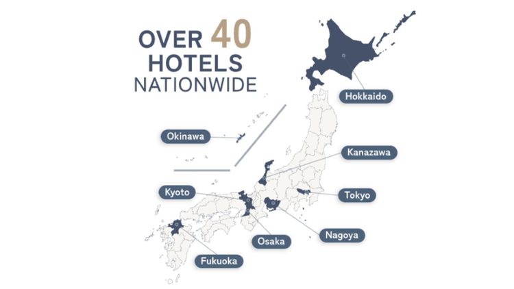 Over hotels nationwide
